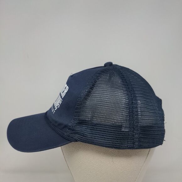 Dunder Mifflin Inc. Paper Company Trucker Hat Blue One Size Embroidered Mesh - Picture 3 of 8